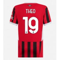 Camisa de time de futebol AC Milan Theo Hernandez #19 Replicas 1º Equipamento Feminina 2024-25 Manga Curta